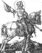Albrecht Durer St George on Horseback painting